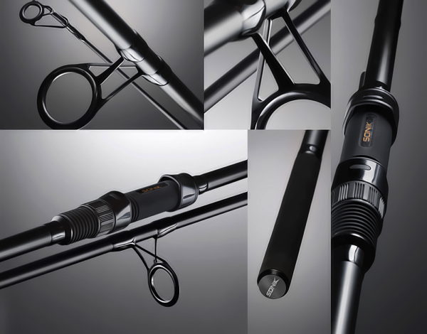 sonik sks black carp rods