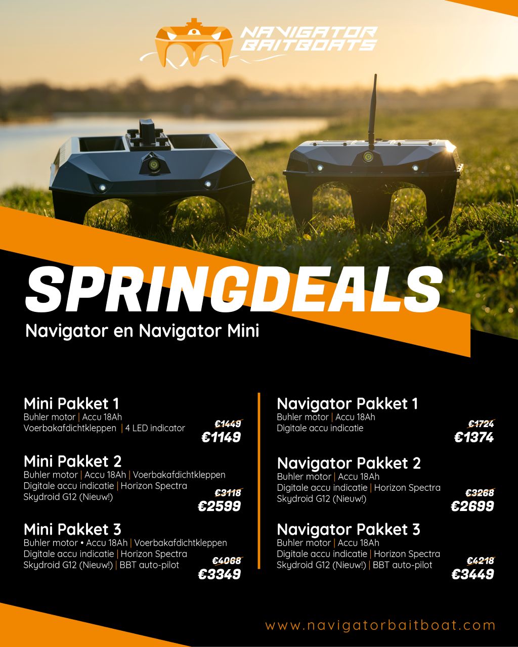 Navigator Baitboats