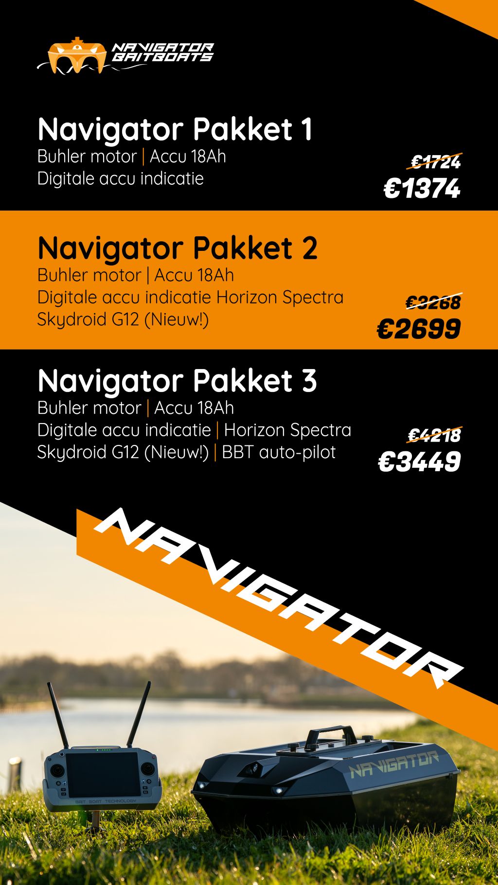Navigator Baitboats